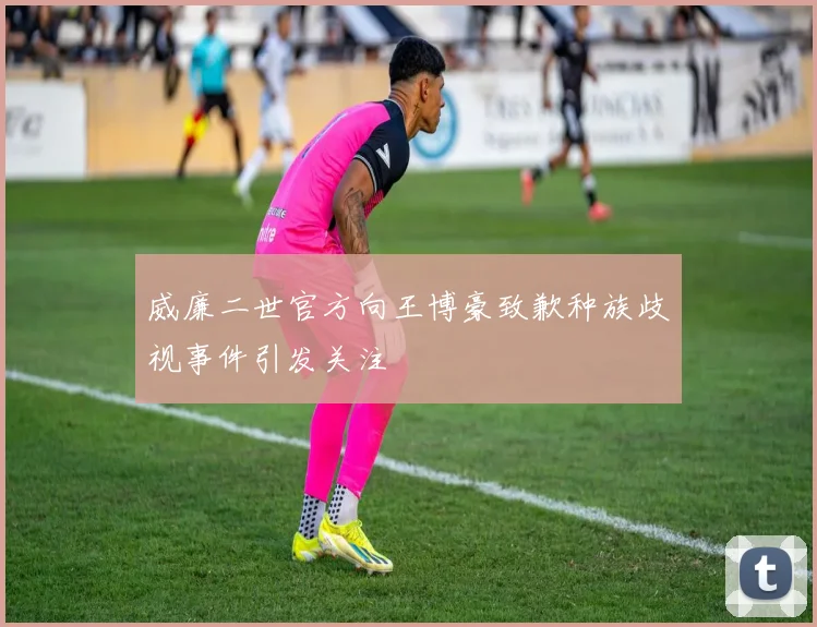 威廉二世官方向王博豪致歉种族歧视事件引发关注